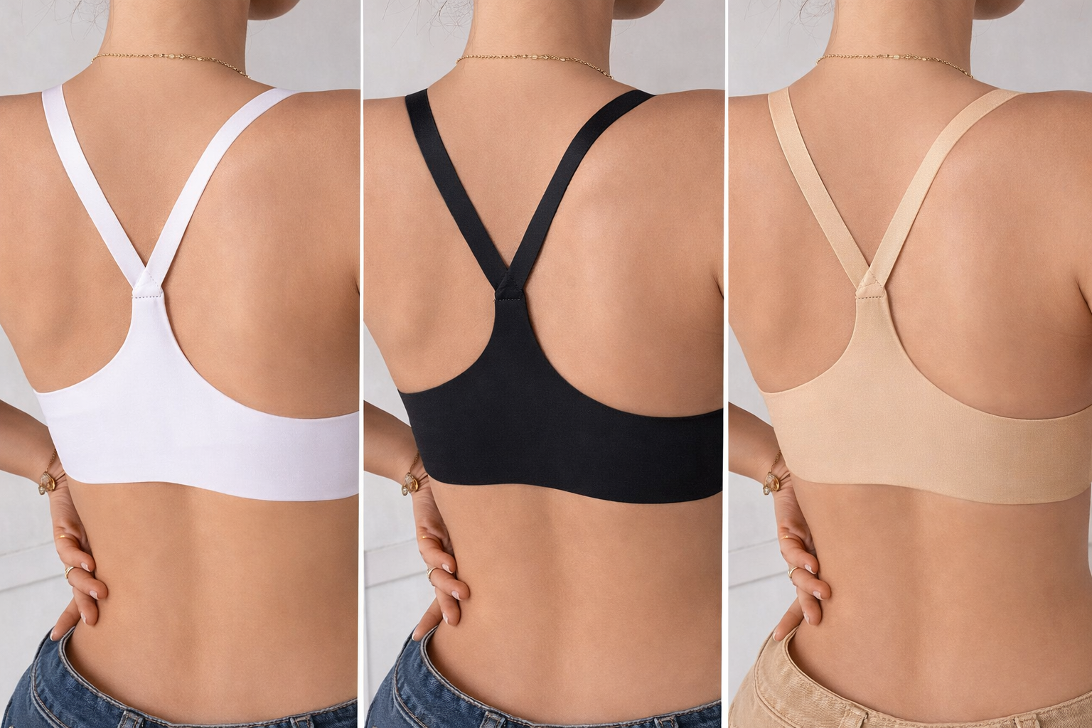 Ensemble de lingerie Uni (double en coton)