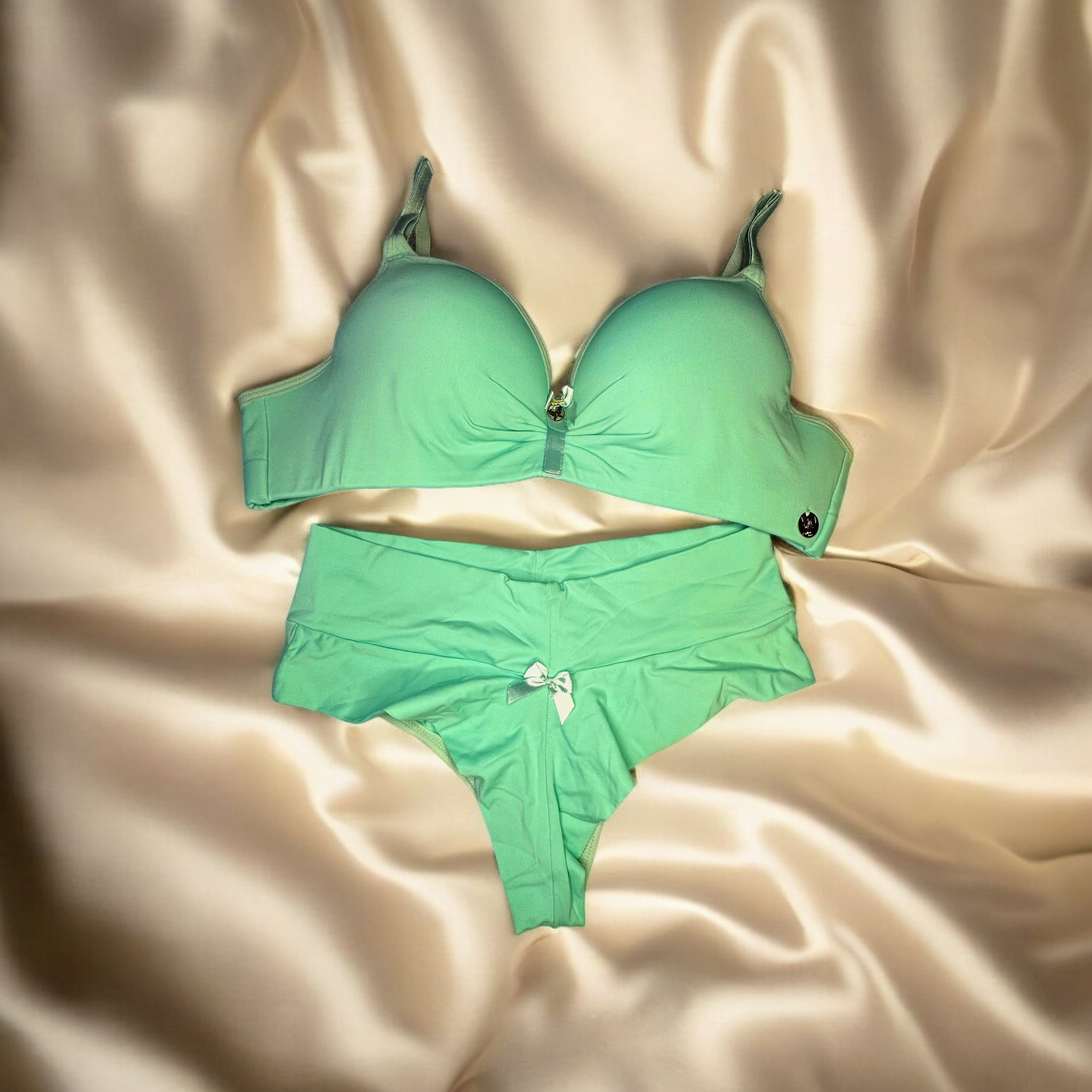 Ensemble de lingerie Uni (double en coton)