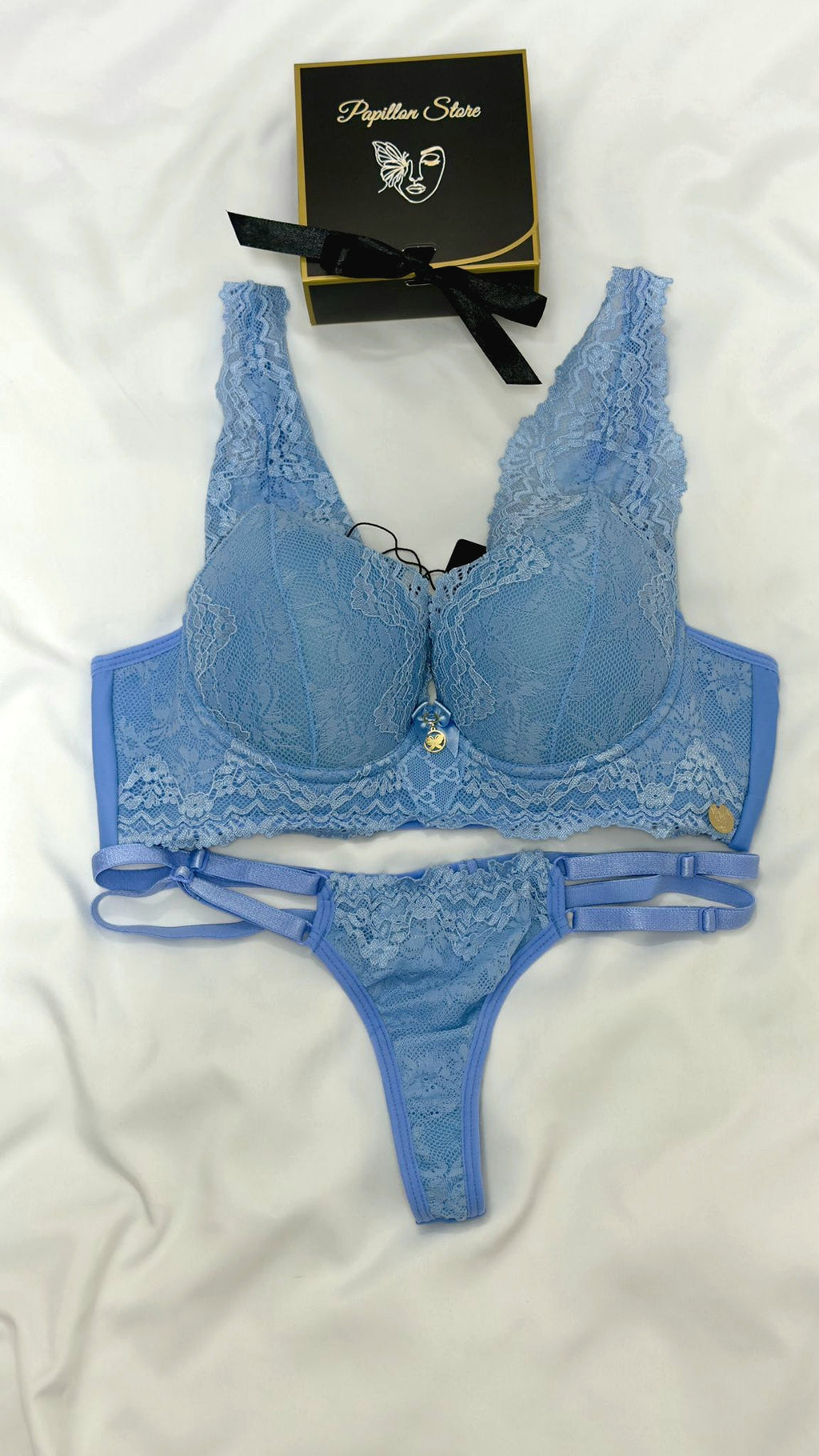 Ensemble Azura Dentelle & String Ajustable