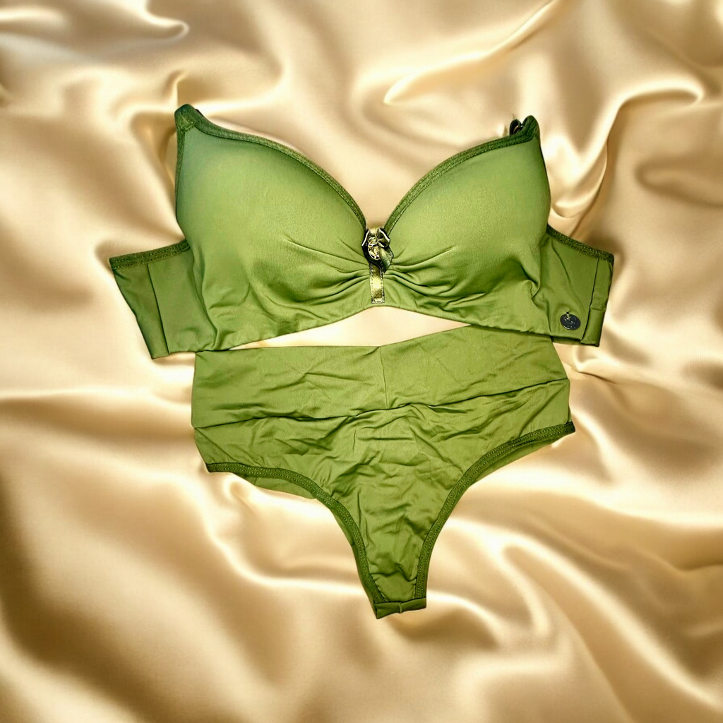 Ensemble de lingerie Uni (double en coton)